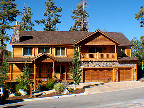 Big Bear Vacation Rental Home outside