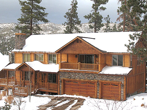 Big Bear Vacation Rental Home outside