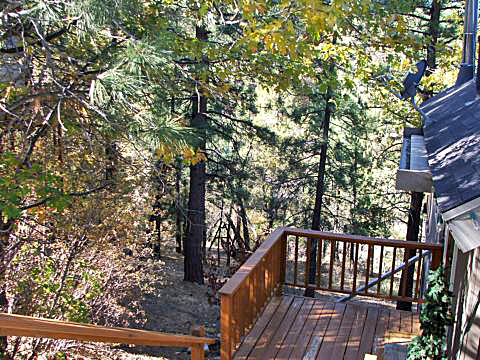 Big Bear Vacation Rental Home outside