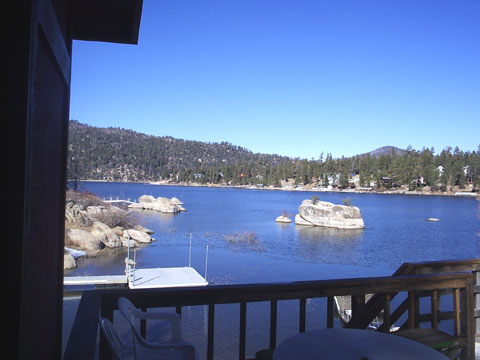 Big Bear Getaway outside