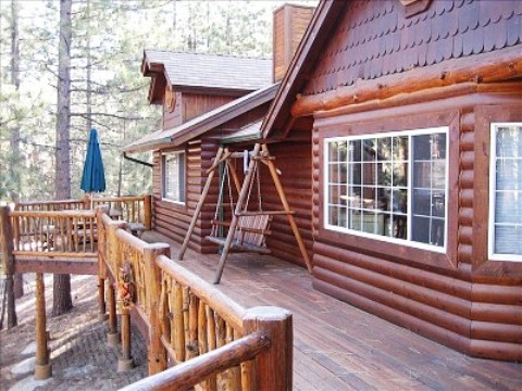 Big Bear Vacation Rental Home outside