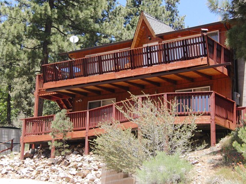 Big Bear Vacation Rental Home outside