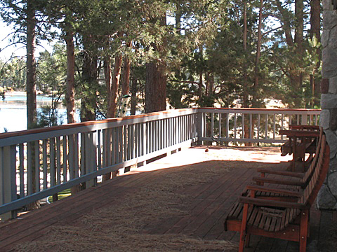 Big Bear Vacation Rental Home outside