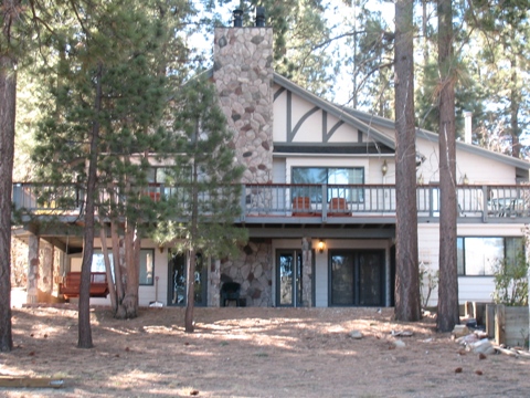 Big Bear Vacation Rental Home outside