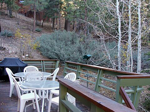 Big Bear Vacation Rental Home outside