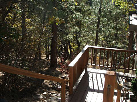 Big Bear Vacation Rental Home outside