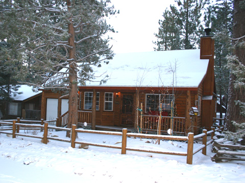 Big Bear Vacation Rental Home outside