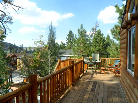 Big Bear Vacation Rental Home outside