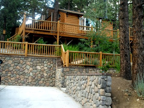 Big Bear Vacation Rental Home outside