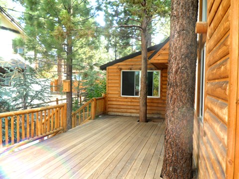 Big Bear Vacation Rental Home outside