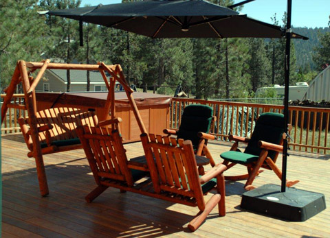 Big Bear Getaway 19 deck