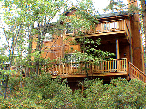 Big Bear Vacation Rental Home outside