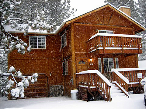 Big Bear Vacation Rental Home outside