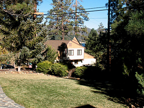 Big Bear Vacation Rental Home outside