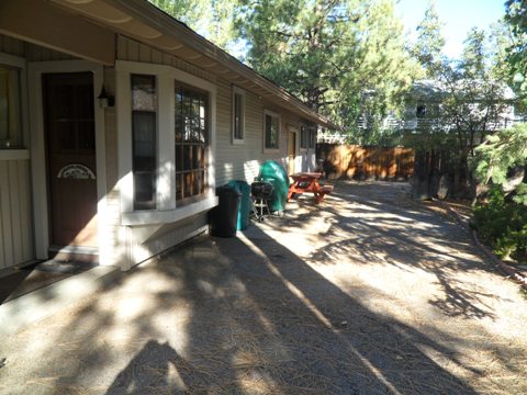 Big Bear cabin 49 deck