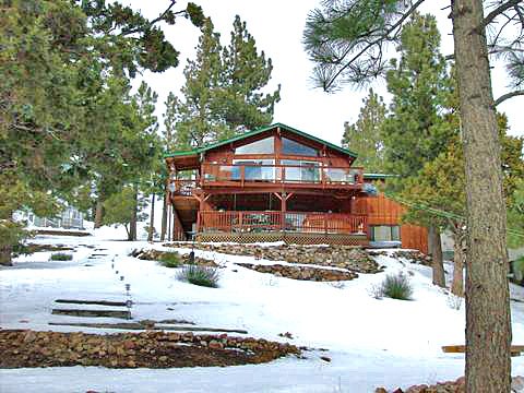 Big Bear Vacation Rental Home outside